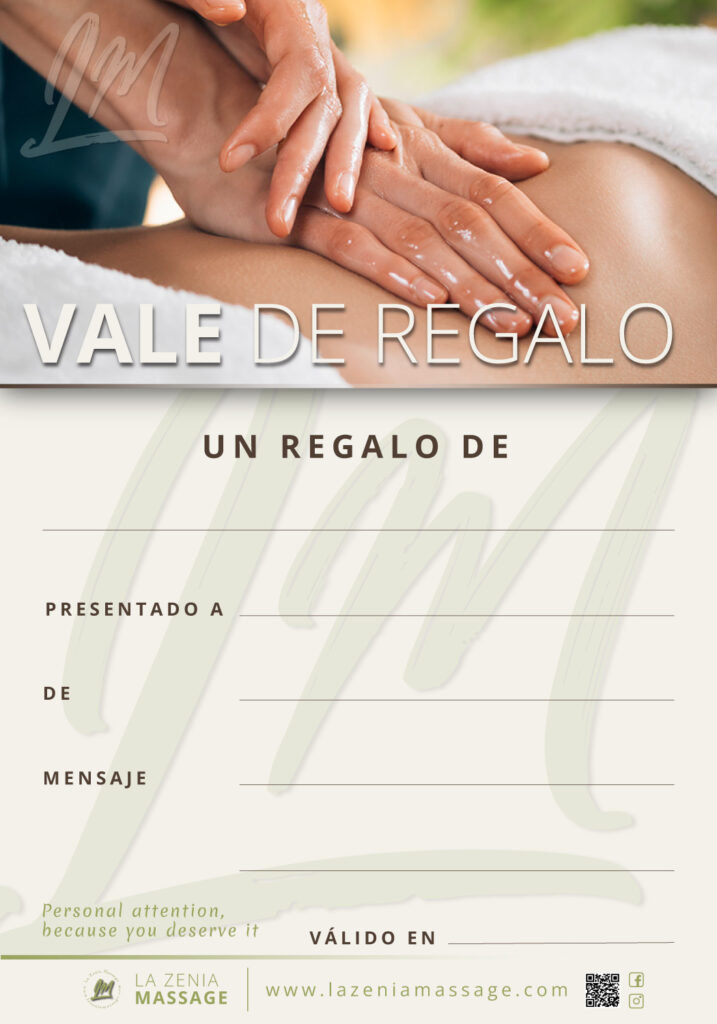 Vale de regalo La Zenia Massage